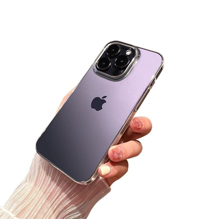 亚克力不变色硬壳超薄透明适用iphone14pro手机壳苹果13proMax防尘新款保护套男女15pro硬壳12/17pm/xr/xsmax