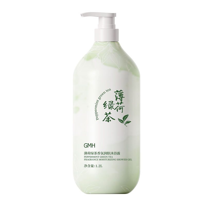 薄荷绿茶香氛沐浴露持久留香