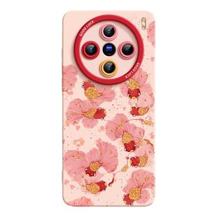 锦鲤适用vivoX200手机壳X200minipro套x100spro新款新年红硅胶x80喜庆x70全包镜头vivix60带挂绳外壳por防摔