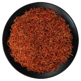 红花中药材正品新疆草红花干花泡水喝茶新货泡脚用的可搭搭艾叶粉