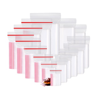 自封袋透明加厚密封袋子小号塑封袋塑料封口袋分装收纳包装袋定制