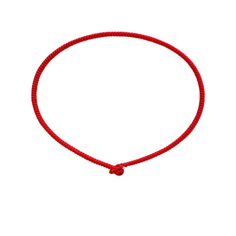 纯手工编织订制本命年极细金刚结女红绳手链情侣手绳简约小众饰品