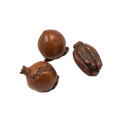 合三舍福寿镇纸文房创意铜器摆件