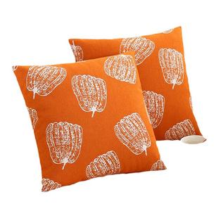 奶油风雪尼尔正方形靠枕沙发靠垫客厅卧室床头靠背大抱枕定做腰枕