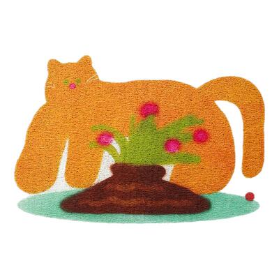 毛孩子日记 丝圈入户垫门厅脚垫防尘垫耐脏好打理猫抓垫猫砂垫