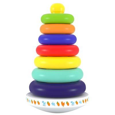 叠叠乐儿童益智彩虹套圈0一1周岁