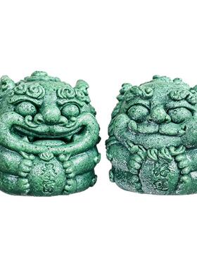 国潮小狮子石敢当乔迁开业礼物