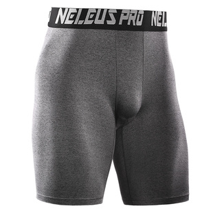 男士运动紧身五分裤速干透气健身训练短裤夏季防走光篮球跑步压缩