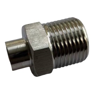 杜瓦瓶配件接铜接头 杜瓦罐充气接头低温液体 充液软管不锈钢接头