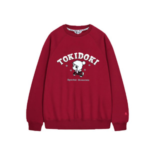 tokidoki2025冬季新款立体图案圆领卫衣男女同款上衣亲子装