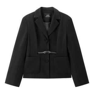 【商场同款】太平鸟通勤西装25年新款小身形收腰外套女A1BAF3272