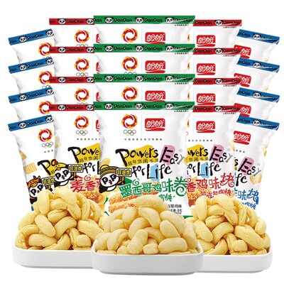 盼盼麦香鸡块薯片休闲食品
