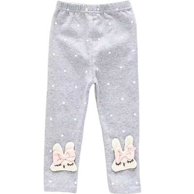 秋冬女宝宝加绒打底裤纯棉