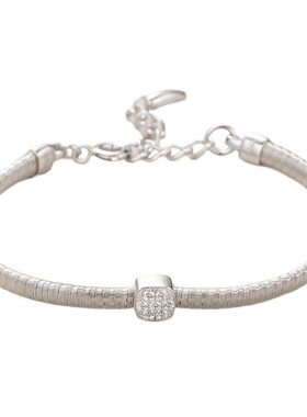 sutu女925银锆石意大利进口手链