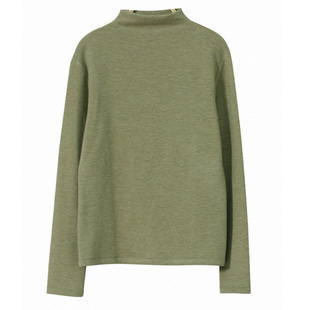 打底衫女秋冬季内搭长袖T恤 2025半高领德绒新款体恤上衣谷家出品