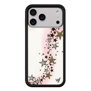 Katie Fang x Wildflower联名手机壳适用苹果iPhone17/16/15/Pro/Max硬壳全包防摔保护套时尚wf星星