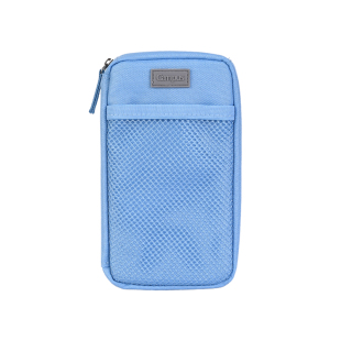 日本kokuyo国誉Campus桌立式大容量笔袋站立式文具盒文具袋简约立体铅笔盒学生多功能收纳分类考研文具整理盒