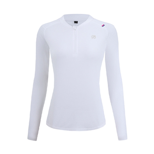 引擎鸟2025秋冬新品半拉链长袖T恤速干透气健身训练跑步运动男女