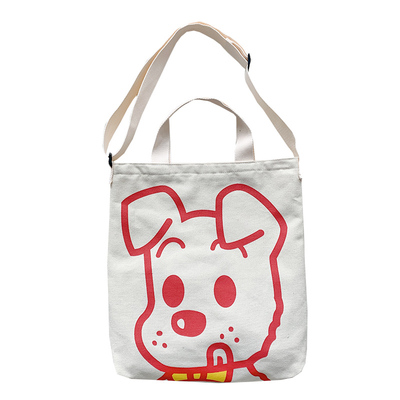 帆布包女斜日系百搭卡通韩版潮