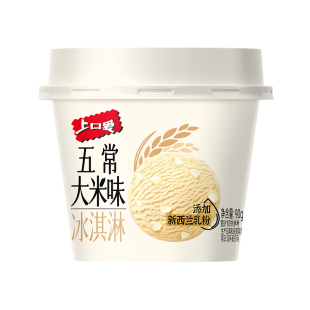 6杯 五常大米冰淇淋 华润五丰上口爱冰激凌 糯米雪糕冷饮批发杯装