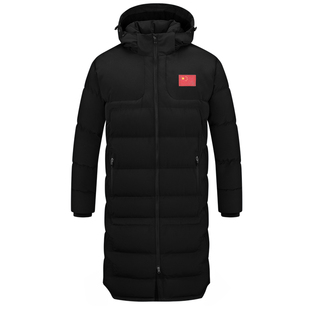 中国国家队运动棉大衣过膝羽绒棉服运动员训练棉袄体院棉服外套冬