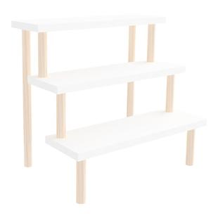 办公桌绿植置物架飘窗花架木质桌面阶梯式多肉小盆栽摆放架子定制