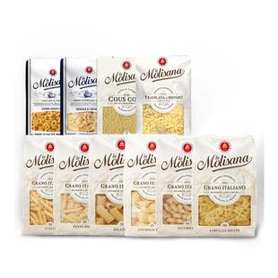 Molisana茉莉莎娜进口意大利面 螺丝螺旋形意面蝴蝶贝壳形 通心粉