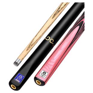 OMIN奥秘紫霞粉色女款悟空男款分体通杆黑八台球杆小头桌球情侣杆