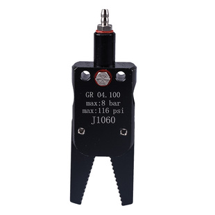 机械手配件夹具检知迷你夹具带感应气动水口夹MINI-B机械臂小夹具