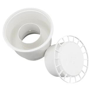 PVC160防臭地漏 地漏盖片圆形孰料地漏盖板地漏盖子塑料地漏盖子