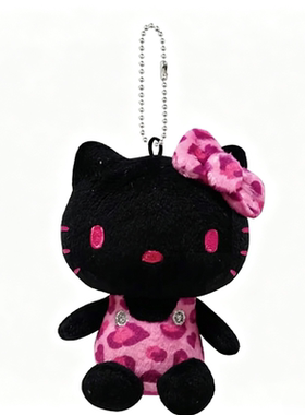 HelloKitty黑粉豹纹kitty