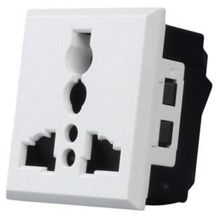 英式42型嵌入式电源插座模块多功能USB沙发美规118型电视隐藏插座