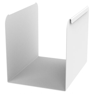 霜山铁艺书立架桌面固定书本杂志收纳神器可连接置物架阅读架书夹