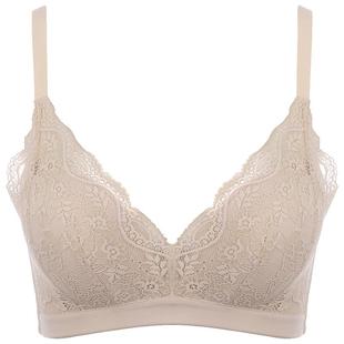 古今内衣女透气小胸聚拢无钢圈上托A-C杯胸罩显大精美蕾丝文胸