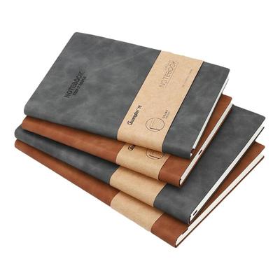 广博大号25k软皮会议笔记本子