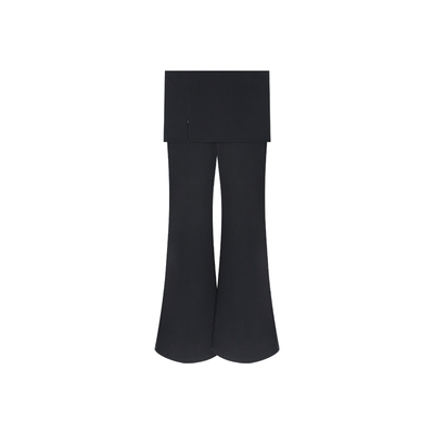 INNERFLOW裸感流动 春季翻遍带拉链修身凉感夏季健身运动瑜伽裤