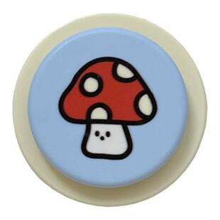 ins风趣味卡通可爱英文图案适用MagSafe磁吸支架手机吸附可伸缩新款气囊支架桌面支撑网红超火个性创意日韩风