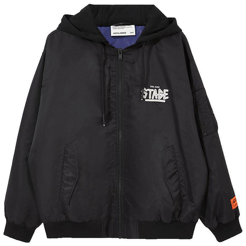 杰克琼斯男装短款棉服秋冬季