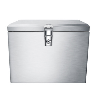 不锈钢摩托车后备箱防盗不锈钢电动电瓶车摩托车尾箱后箱箱子通用