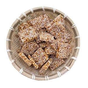 安徽太湖县特产手工农家番薯红薯米糖炒米糖冻米糖传统糕点盼年味