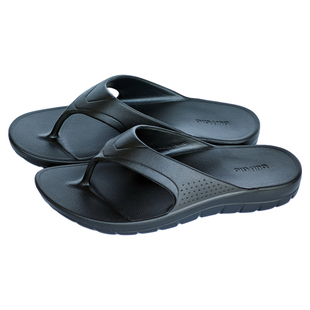 台湾足弓支撑厚底软弹人字拖家用轻便EVA高弹力情侣外穿夹脚凉拖