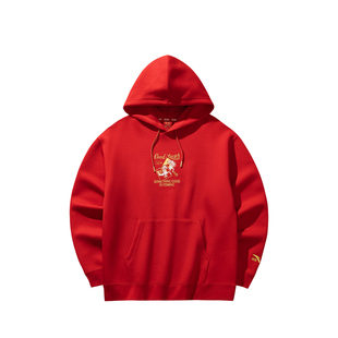 安踏好事发生丨连帽卫衣男新年款休闲长袖套头衫上衣152618707S