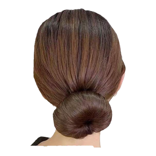 加厚盘发器丸子头花苞头海绵卷发棒发箍 美发用品儿童成人用