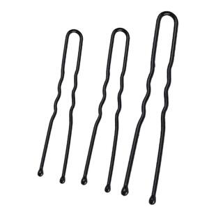 黑色u型夹盘发插针发饰发夹大号加粗固定工具一字u型卡子头发丸子