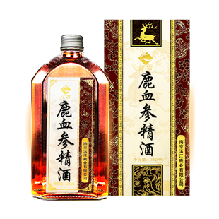 宜露鹿血参精酒梅花鹿血人参酒男士滋补鹿血肽黄精参茸三宝鹿酒