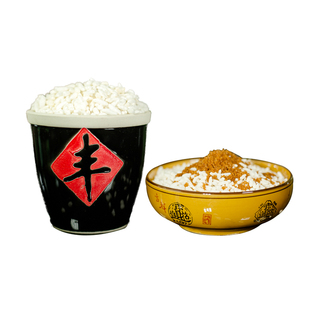 湖北特产农家手工炒米子炒糯米炒阴米子爆米花阴米花冲泡即食米子