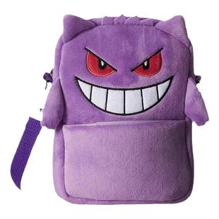 日本正版pokemon周边神奇宝贝宝可梦可爱耿鬼卡包单肩包零钱包