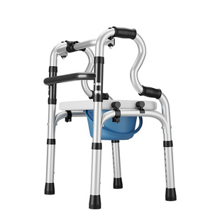 助步器老人专用康复行走助行器坐便椅手扶拐杖病人扶手架复健器材