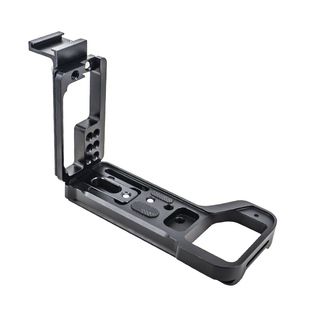 索尼A7R4/M4专用竖拍板手柄竖拍L型金属可外接麦克风相机摄影配件