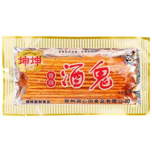 坤坤香辣酒鬼辣条儿时怀旧校园5毛钱麻辣解馋小零食小吃休闲食品